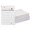 60 Pack 5x7 Graduation Party Invitations with Envelopes, Blank Grad Ceremony Invites Cards for Celebration Supplies, White
